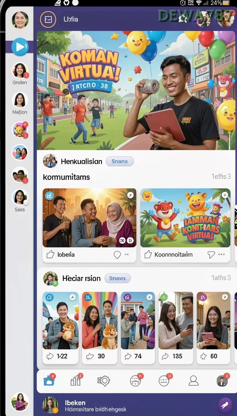 Cuplikan layar RPWIN1 — halaman utama