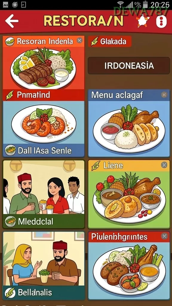 Cuplikan layar RV55 — aktivitas