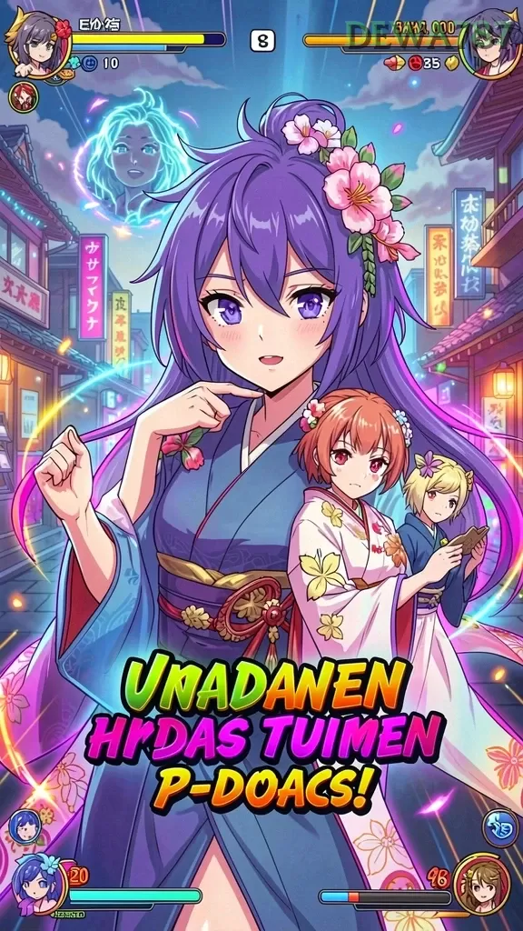 Cuplikan layar VIP805 — menu navigasi